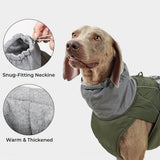 Waterproof Jacket Warm High Collar Reflective Dog Clothes