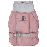 Waterproof Jacket Warm High Collar Reflective Dog Clothes