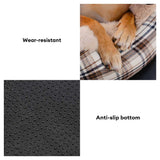 Large Classic Fluffy Booster Dog Car Seat-Keep Secure