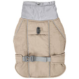 Waterproof Jacket Warm High Collar Reflective Dog Clothes