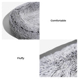 Luxury Super Large Human Dog Bed With Super Soft Throw Blanket