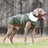 Waterproof Jacket Warm High Collar Reflective Dog Clothes