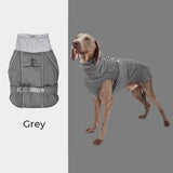 Waterproof Jacket Warm High Collar Reflective Dog Clothes