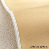 Thick Fuzzy Sherpa Fleece Non-Slip Sofa Cover