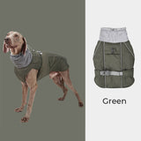 Waterproof Jacket Warm High Collar Reflective Dog Clothes