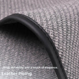 Chenille Anti-scratch Breathable Seat Protective Human Dog Car Seat Cover