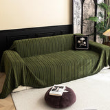 Jacquard Tassel Chenille Sofa Cover