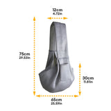 Mesh Breathable Lightweight Portable Cross-body Travel Cat & Dog Carrier Bag
