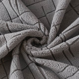 Skin-Friendly Jacquard Plush Breathable Sweat-Absorbent Full-Cover Magic Sofa Cover