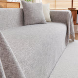 Modern Minimalist Linen Fringe Durable Sofa Cover