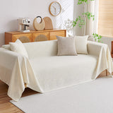Modern Minimalist Linen Fringe Durable Sofa Cover