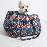 Portable Leisure Outing Pet Booster Dog Car Seat Bed