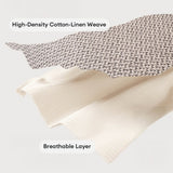 Breathable Woven Cotton Linen Non-Slip Sofa Cover