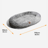 Luxury Super Large Sleep Deeper Human Dog Bed
