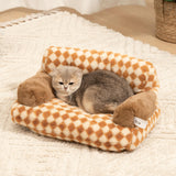 Vintage Leisure Diamond Pet Sofa Bed