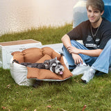 Waterproof Classic Colour Matching Soft Car Seat Bed
