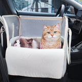 Breathable Multifunctional Large Space Travel Safety Dog Car Seat Bed for Small Dogs