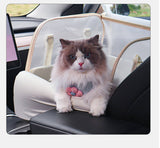 Breathable Multifunctional Large Space Travel Safety Dog Car Seat Bed for Small Dogs