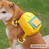 Fashionable Lead-Compatible Outdoor Adventure Pet Backpack