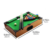 Fun Playtime Interactive Toy Table Top Billiards Game