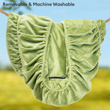 Oval Orthopaedic Support Cosy Sleeping Detachable Dog & Cat Bed