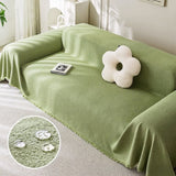 Soft Waterproof Teddy Plush Throw Sofa Cover