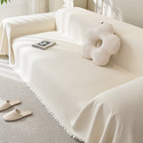 Soft Waterproof Teddy Plush Throw Sofa Cover