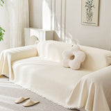 Soft Waterproof Teddy Plush Throw Sofa Cover