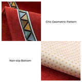 Geometric Decor Solid Colour Chenille Non-Slip Comfort Sofa Cover