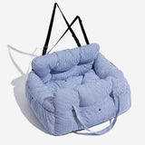 Portable Leisure Outing Pet Booster Dog Car Seat Bed