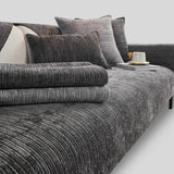 Simple Solid Colour Chenille Scratch-resistant Protective Sofa Cover