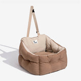 Travel Protection Booster Waterproof Elevated & Thickened Dog Car Seat Bed