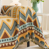 Tropical Style Multi-Purpose Sofa Protection Scratch Resistance Throw Sofa Cover