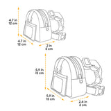 Fashionable Lead-Compatible Outdoor Adventure Pet Backpack